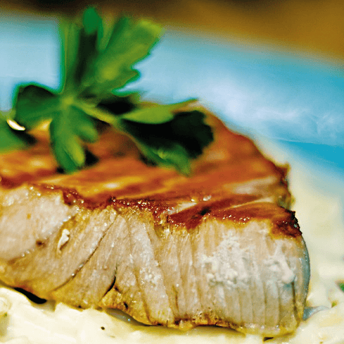 Seared Yellowfin (Ahi) Tuna Steak
