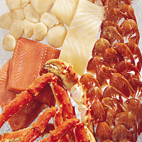 Southeaster Alaskan Seafood Sampler